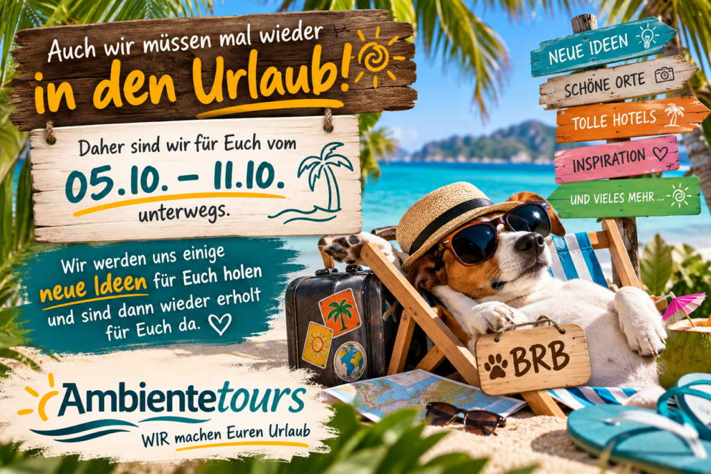 Ambientetours Urlaub Hinweis unter 2MB
